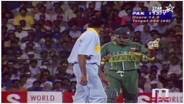 Remember Ventakesh Prasad vs Aamir Sohail Incident at 1996 World Cup Match? Relive Moments As Both Star Players Set to Appear at Pre-Match Show of India vs Pakistan at Asia Cup 2018