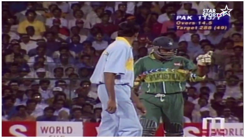 Remember Ventakesh Prasad vs Aamir Sohail Incident at 1996 World Cup Match? Relive Moments As Both Star Players Set to Appear at Pre-Match Show of India vs Pakistan at Asia Cup 2018