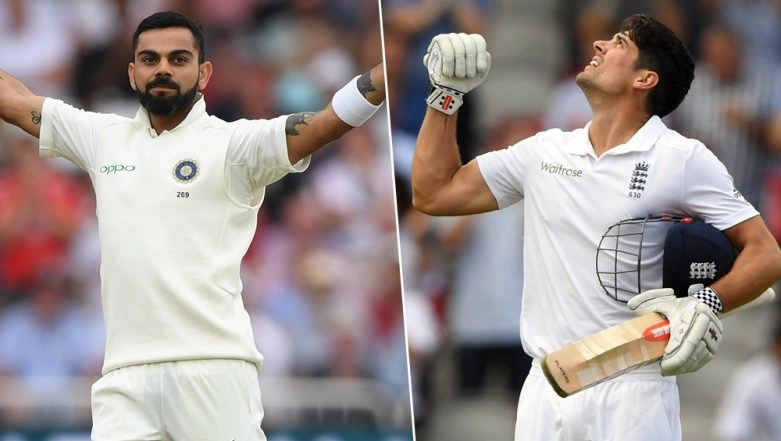 Alastair Cook Names Virat Kohli in List of 5 All-Time Greats