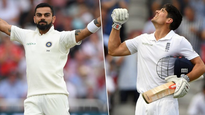 As One Ends Series, While Another Ends Career, Virat Kohli and Alastair Cook On Verge of Milestones During IND vs ENG 5th Test Match