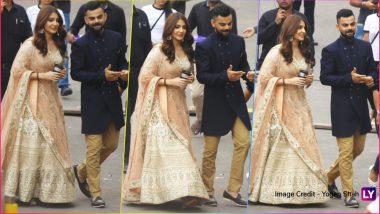Pictures of Virat Kohli and Anushka Sharma in Traditional Outfits for Ad Shoot Look Straight Out of the Couple’s Wedding Album