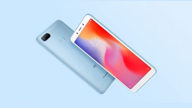 Xiaomi Redmi 6 First Sale Online Today at 12 PM at Flipkart & Mi.com
