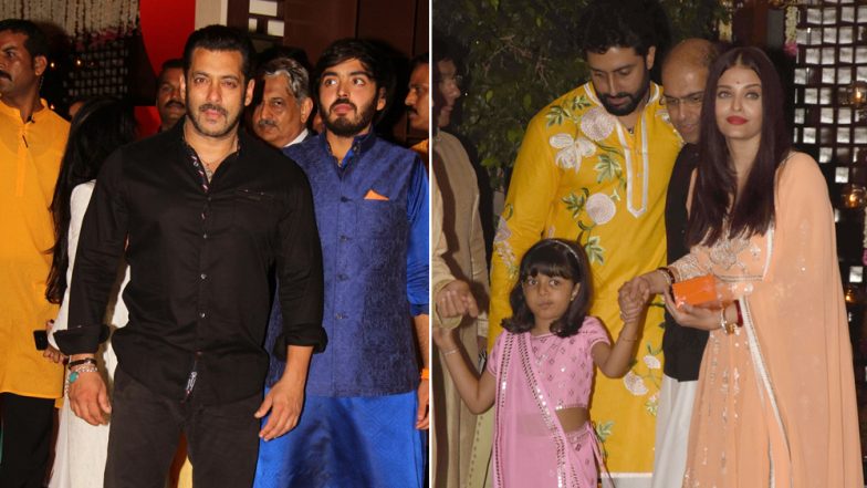 Ganesh Chaturthi Special: When Salman Khan and Aishwarya Rai Bachchan Came Under One Roof For Ganpati Celebrations! - Watch Video
