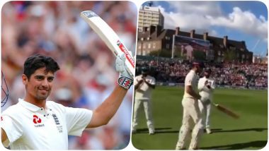 Alastair Cook To Retire after India vs England 5th Test: Virat Kohli & Co Give Guard of Honour, Wins Heart With the Gesture (Watch Video)