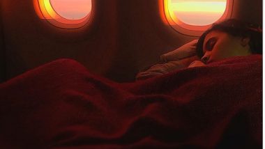 Alia Bhatt Shares a Sleepy Picture Straight From Her Flight but Fans Are More Concerned About ‘RK’ Picture Credits!