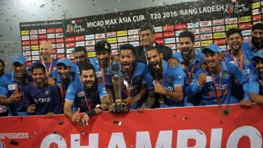 Asia Cup 2018: Indian Cricket Team's History and Past Performances at the Tournament