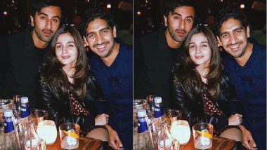 Alia Bhatt and Ranbir Kapoor Put On Their Party Shoes As They Shoot for Brahmastra – View Pic