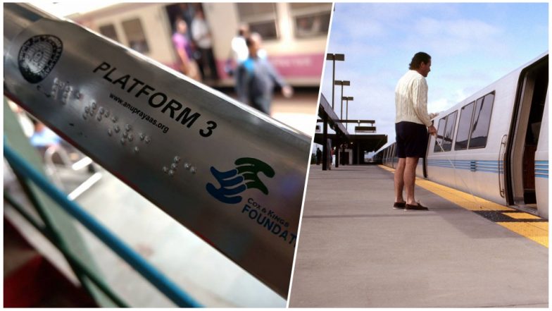 Borivali Becomes First Railway Station in Mumbai With Braille-Friendly Platform Indicator