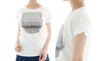 Bigger Breasts Without Surgery! 3D Optical Illusion T-Shirt Can Make Your Boobs Look Fuller Without Implants (Watch Viral Video)