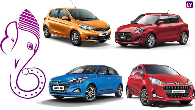 Ganesh Utsav 2018: Huge Discounts on Cars This Month; Up to Rs 60,000 Off on Maruti Swift, Dzire & Hyundai Elite i20 Ganesh Utsav 2018: Huge Discounts on Cars This Month; Up to Rs 60,000 Off on Maruti Swift, Dzire & Hyundai Elite i20