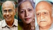 Same Group of Right-wing Activists Behind Killings of Narendra Dabholkar, M M Kalburgi, Gauri Lankesh: Official