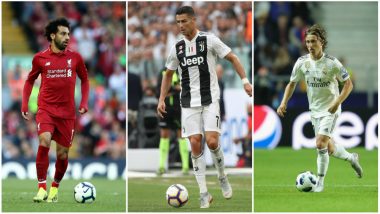 Cristiano Ronaldo, Luka Modric, and Mohamed Salah; A Look at Top 3 Contenders for Best FIFA Men's Player Award 2018