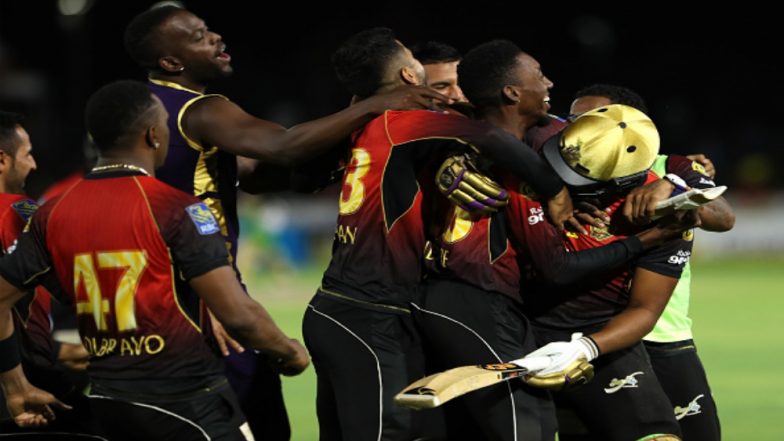 CPL 2018: Colin Munro & Khary Pierre’s Heroics Help Trinbago Knight Riders Clinch the Title for the Second Time