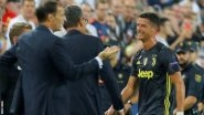 Juventus vs Valencia: Cristiano Ronaldo Gets Red Card Leaving Him in Pool of Tears During the UEFA Champions League 2018, Netizens Slam the Decision (Watch Video)