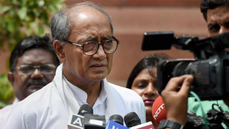 Digvijaya Singh Tests Positive For COVID-19; Congress Leader Goes Into Self-Quarantine at His Residence in Delhi