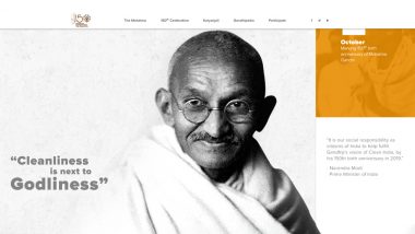 Gandhi Jayanti 2018: President Inaugurates gandhi.gov.in Web Portal to Commemorate 150th Birth Anniversary of Father of The Nation