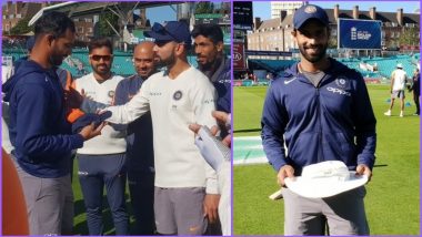 Hanuma Vihari Handed Test Cap by Virat Kohli, Middle Order Batsman Becomes 292nd Player to Represent Team India in Test Cricket
