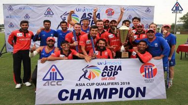 Asia Cup 2018: Hong Kong Beats UAE by 2 Wickets; Qualifies for the Mega Tournament