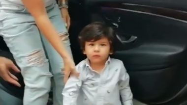 Taimur Cuteness Alert! Papappazi Says Hi, What Happens Next Will Make You Watch This Video Again and Again!