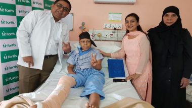 8-Year-Old Iraqi Boy Becomes the Youngest International Cancer Patient in India to Undergo Extracorporeal Radiation Therapy & Re-Implantation