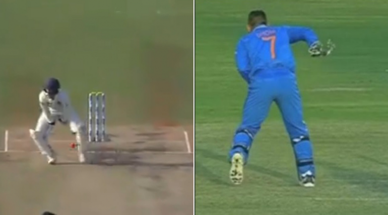 Mumbai Indians’ Ishan Kishan Pulls off an MS Dhoni During the Finals of the Duleep Trophy 2018 (Watch Video)