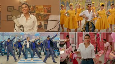 Helicopter Eela Song Ruk Ruk: Kajol's Swanky Moves Will Definitely Impress Ajay Devgn and Tabu - Watch Video