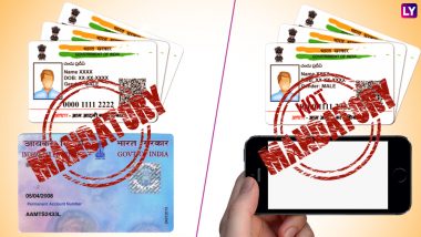 Aadhaar Verdict: List of Services for Which UIDAI Number Is Mandatory and for Those It’s Not