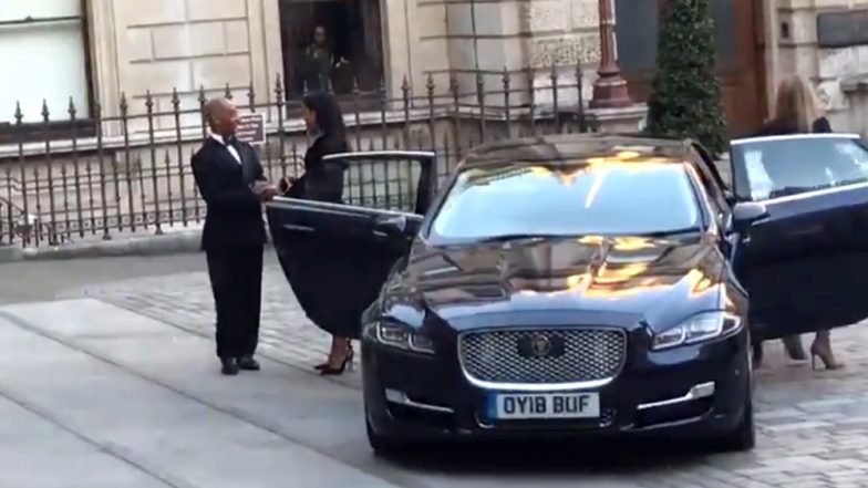 The Internet is in Love with Meghan Markle, Duchess of Sussex, for Closing Her Own Car Door  – Watch Video