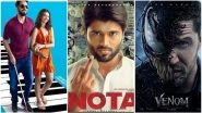Vijay Deverakonda&rsquo;s NOTA to Clash With Tom Hardy&rsquo;s Venom and Ayushmann Khurrana&rsquo;s Andhadhun on October 5