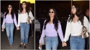 Janhvi Kapoor and Khushi Kapoor&rsquo;s Recent Airport Look Proves You Can Never Go Wrong With the Classic White and Blue Colour Combo