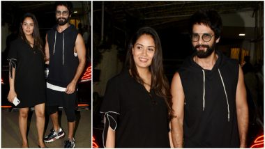 Mira Rajput Makes Her First Public Appearance Post the Birth of Baby Zain, Attends Shahid's Batti Gul Meter Chalu Screening