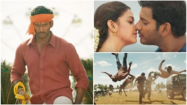 Sandakozhi 2 New Trailer: Vishal and Keerthy Suresh's Action Entertainer is All About Explosive Violence and Pretty Romance - Watch Video