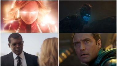 Captain Marvel Trailer: Brie Larson's Inter-Galactic Superhero Returns to Earth To Find Lost Memories and Battle Skrulls - Watch Video