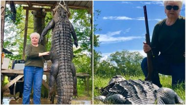 Livingston, Texas Mayor Kills 12-Foot Alligator Suspected of Eating Her Horse (See Pictures)