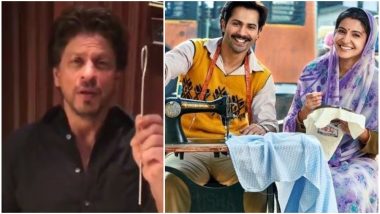 Shah Rukh Khan Accepts Varun Dhawan-Anushka Sharma's Sui Dhaaga Challenge and Smartly WINS it in Record Time! Watch Video