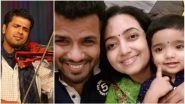 Musician Balabhaskar, Wife Injured in a Car Accident; Loses Their Two-Year-Old Daughter