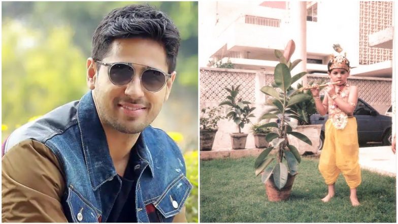 Janmashtami 2018: Sidharth Malhotra Shares a Childhood Pic of Him As Lord Krishna and His Fans Are in Love With It!