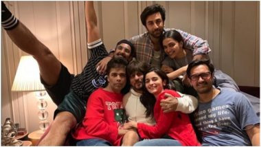 Ranbir Kapoor Celebrates His Pre-Birthday Bash With Deepika-Ranveer, Shah Rukh Khan, Aamir Khan, and Girlfriend Alia