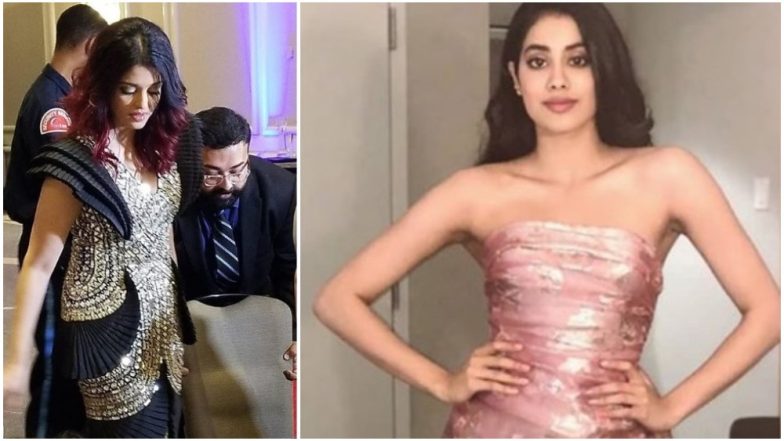 Aishwarya Rai Bachchan and Janhvi Kapoor&rsquo;s Stylish Outings at WIFT Awards Take the Internet by Storm &ndash; View Pics