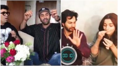 Ranbir Kapoor and Karan Johar Accept #SuiDhaagaChallenge After Alia Bhatt Nominates Them – Watch Video