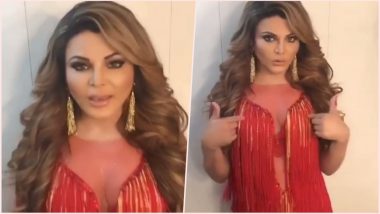 Rakhi Sawant Wants to Donate Her Breasts! Ex-Big Boss Contestant Takes Part in Social Cause Via Viral Video