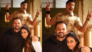 Simmba: What Makes Ranveer Singh Jump in Joy? Why, It's Tabu On Sets! View Pic