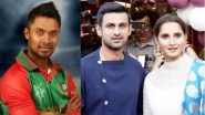 Shoaib Malik Alleges Bangladesh Cricketer Sabbir Rahman of Eve-Teasing Sania Mirza