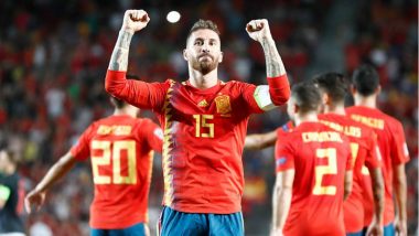 Sergio Ramos Achieves New Milestone During Spain vs Portugal Friendly Clash, Secures National Team's Record For Most Minutes Played