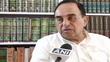 Ram Sethu National Heritage Status: Supreme Court Says Will Consider BJP Leader Subramanian Swamy's Plea After 3 Months