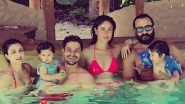 Kareena Kapoor Khan Turns Water Baby With Taimur and Inaaya During Their Recent Maldives Holiday - View Pics