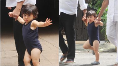 Taimur Ali Khan’s Funny Frown on a Weekend Is the Best Thing You’ll See on the Internet Today (View Pics)