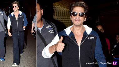 Shah Rukh Khan's Airport Fashion Look Reminds Us Again Who Is The King of Bollywood (View Pics)