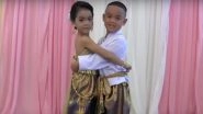 5-Year-Old Thai Twins Marry Each Other in Traditional Ceremony! Watch Video of Bizarre Wedding
