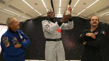 Usain Bolt Emerges Champion in Zero Gravity Race As Well, Beats Astronaut; Watch Video